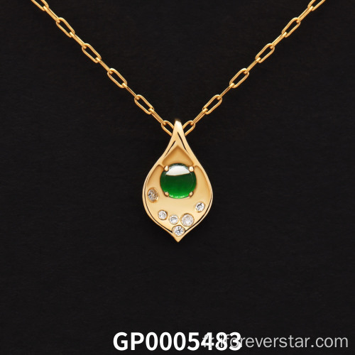 Jadeite vitreux Jade parfait bon pendentif chanceux